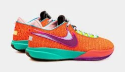 Nike LeBron 20 Total Orange Mens Basketball Shoes (Orange/Purple) -Nike 010bfbc381c251580b6338fbd820b7b4