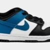 Nike Dunk Low Infant Toddler Lifestyle Shoes (Black/Blue) -Nike 02c7386537d2f1af4aa2363ea9885a01