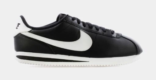 Nike Cortez Basic Leather Mens Lifestyle Shoe (Black/White) -Nike 03156d69c5e2ff7f929ac87496f1c5ec d78ff6d3 d25a 4d06 8cce 750d6dd775ed