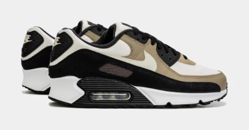 Nike Air Max 90 Mens Lifestyle Shoes (Brown/Black) -Nike 032fc6c7bce85a8bb93cc96b21b1103a