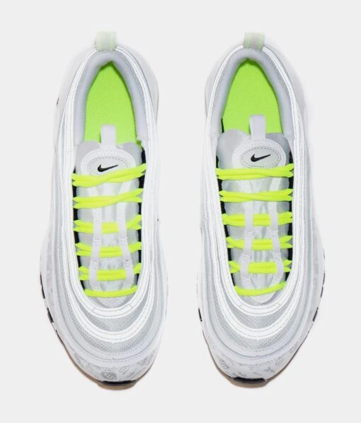 Nike Air Max 97 Grade School Lifestyle Shoe (White/Volt Green) Free Shipping -Nike 0338a620b9a5da63eed41aa58ac1af21 c0ae0c1c d098 421d 87b6 2187a0531497