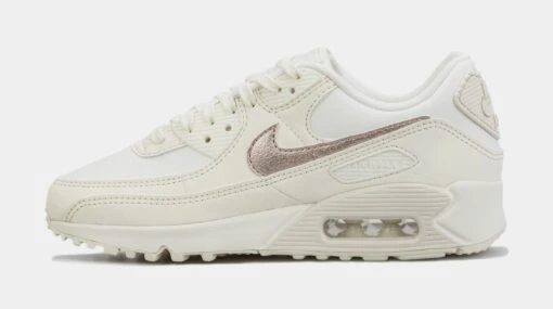 Nike Air Max 90 Essentials Womens Lifestyle Shoes (White) -Nike 0376fdd718573dfe16128d6b0f80e21e