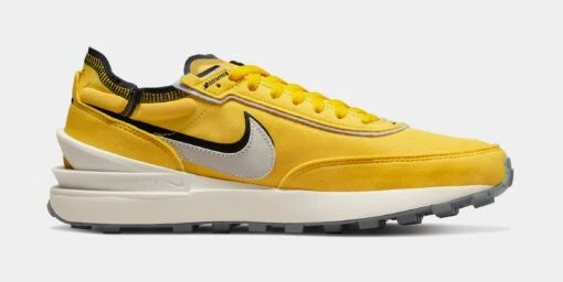 Nike Waffle One Mens Running Shoes (Yellow) -Nike 055993c4fcec96850ad931028c4cd970