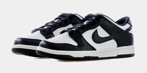 Nike Dunk Low Retro Grade School Lifestyle Shoes (White/Black) Free Shipping -Nike 05faba37304cbe3b4ddd84353e952965