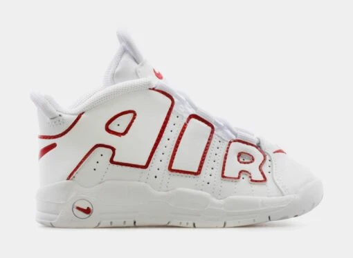 Nike Air More Uptempo 96 Renowned Rhythm Toddler Lifestyle Shoe (White/Red) -Nike 063ad1453be2bdaca034db77239fb2a2