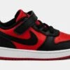 Nike Court Borough Low Recraft Infant Toddler Lifestyle Shoes (Black/Red) -Nike 06a50156e87b6d2f239d63a8a328da7c