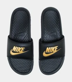 Nike Benassi Just Do It Mens Slide Sandal (Black) -Nike 0789656a521e3a3442cd9083882aaf94