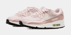 Nike Air Max 90 Womens Lifestyle Shoes (Pink) -Nike 096defdd1572eddf16db157cfd067e09