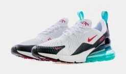 Nike Air Max 270 Mens Lifestyle Shoes (White/Teal) -Nike 0bc80d85a5e00a6b2d0ae96039da6bd2