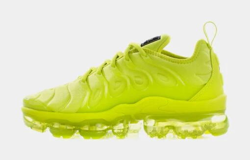 Nike Air VaporMax Plus Tennis Ball Womens Lifestyle Shoes (Neon Yellow) -Nike 0cdf26ec535a440309ce0a2d8ac8c876