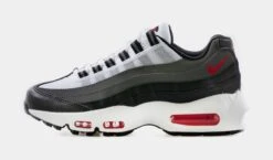 Nike Air Max 95 Recraft Grade School Lifestyle Shoe (Gray/Red) -Nike 0f11497eda872562921c77de473bbce3