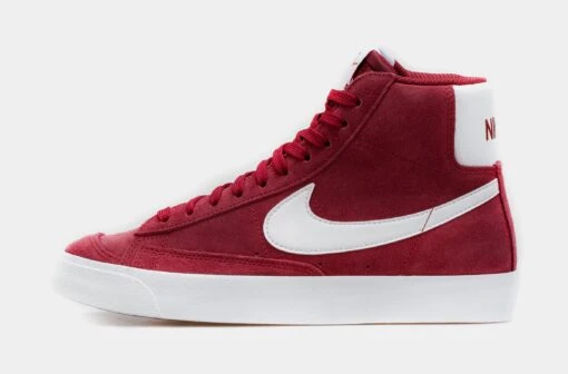 Nike Blazer Mid Suede 77 Team Red Grade School Lifestyle Shoe (Red/White) -Nike 0f63473c51d8ffbceeb6200a7c89246a