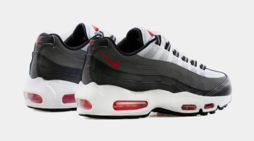 Nike Air Max 95 Recraft Grade School Lifestyle Shoe (Gray/Red) -Nike 13b67e62aae5afcef3bde33016748fab