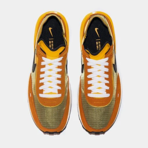 Nike Waffle One SE Mens Running Shoes (Orange/Yellow) -Nike 141a3bf522b00cf32df3f39b2772c645 eb7994b4 89f1 4ace 8b67 4f2203423413