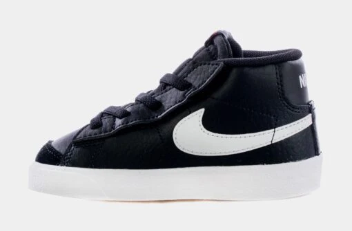 Nike Blazer Mid '77 Black White Infant Toddler Lifestyle Shoes (Black) -Nike 1b572b11a8b17f46af2dcc26e195fcb9 e4a334a7 306a 479d 8b50 9b45d3d9b4f7