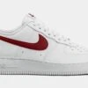 Nike Air Force 1 07 Mens Lifestyle Shoes (White/Red) -Nike 1c32aba3b6ba372de902a216d1f23d6c