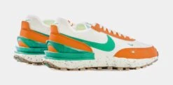 Nike Waffle One Crater Womens Lifestyle Shoes (Orange/Green/Beige) -Nike 1d74f585c0652111187ef4a5ef37aff7