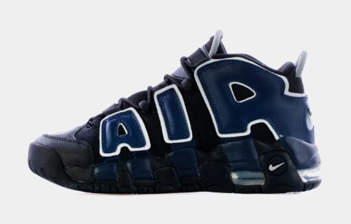 Nike Air More Uptempo Grade School Basketball Shoes (Black) Free Shipping -Nike 1f38e2086c9836efa74bb13023440f82