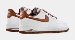 Nike Air Force 1 Low Pecan Mens Lifestyle Shoes (White/Brown) -Nike 1fb739ff1bc4c8e16a53a4c0d0b95800