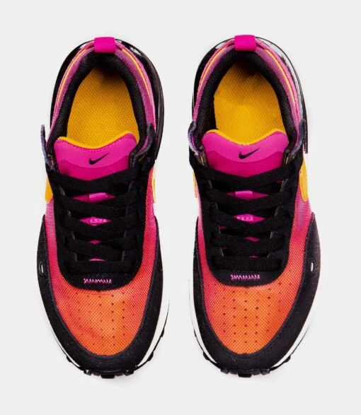 Nike Waffle One Preschool Running Shoe (Pink/Black) -Nike 21afb4c2b4896a6fa109fc9f7bc3f917