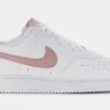 Nike Court Vision Low Womens Basketball Shoes (White/Pink) -Nike 21d580b962d382d1bd6fc0c473749cb8