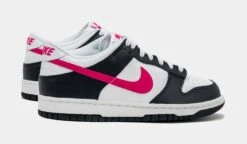 Nike Dunk Low Dark Obsidian Fierce Pink Grade School Lifestyle Shoes (Dark Obsidian/Fierce Pink) -Nike 22a299ebd1315db683f3df53207397df