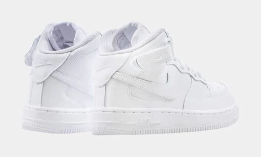 Nike Air Force 1 Preschool Lifestyle Shoes (White) -Nike 23292567809c260482bc9aac6a4468af