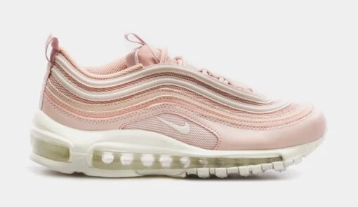 Nike Air Max 97 Womens Lifestyle Shoes (Pink) -Nike 26b3f072e2ad918a2b7ded75c3c6bc41