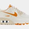 Nike Air Max 90 SE Womens Lifestyle Shoes (White/Yellow/Orange) -Nike 27ec5a4cece538083e76c56ea546002a