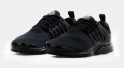 Nike Air Presto Grade School Running Shoes (Black) -Nike 285c5a5dd562c6fa11ac411b42430fa5