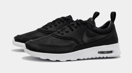 Nike Air Max Thea Premium Womens Running Shoes (Black) -Nike 28fb9a8f483a4ad76891b8a8d606f360