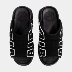 Nike Air More Uptempo Slide Mens Slides (Black) -Nike 29cb72b590ac1ddf444d102e5a5f7dcf