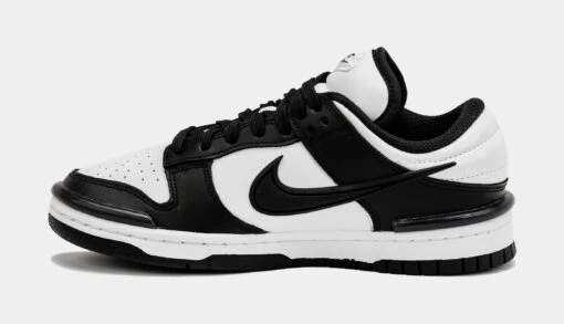 Nike Dunk Low Twist Panda Womens Lifestyle Shoes (Black/White) -Nike 2b046dff3038bf2e0e63af1a3efb8698