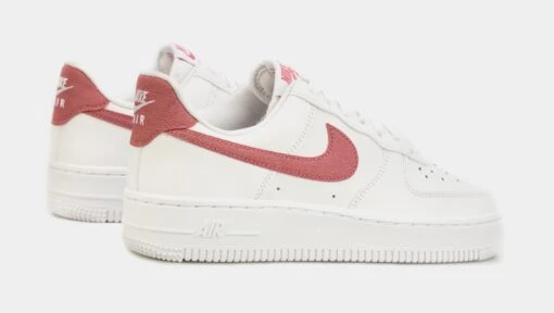 Nike Air Force 1 Low Desert Berry Womens Lifestyle Shoes (White/Pink) -Nike 2b3e25366af5158f2878cf0d46984061