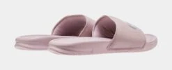 Nike Benassi Womens Slide Sandal (Pink/Silver) -Nike 2bf8c7faa57bd3e8948364eebf07c204