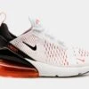 Nike Air Max 270 Womens Running Shoes (White/Orange) -Nike 2e2f0501d04c3d9dda19f839895e0d09