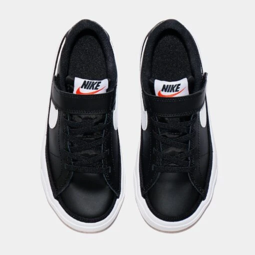 Nike Court Legacy Preschool Lifestyle Shoes (Black) -Nike 2edbb0f66b68dd055a80d2ad38ee37d6