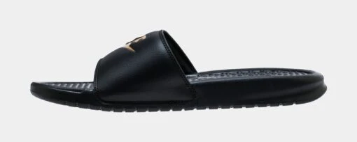 Nike Benassi Just Do It Mens Slide Sandal (Black) -Nike 3078f752ca2b1236eb31db495ef5c6de