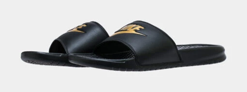 Nike Benassi Just Do It Mens Slide Sandal (Black) -Nike 318bf8085186ed659c52c3f1cab10c01