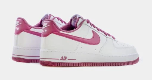 Nike Air Force 1 Low Light Bordeaux Mens Lifestyle Shoes (White/Burgundy Red) -Nike 31da7f590a7e08306aca7e359b178604 69b3854b 3e2b 4122 a2b5 b8fcad3c6ca6