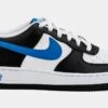 Nike Air Force 1 Low Grade School Lifestyle Shoes (Black/Blue) -Nike 3400292ea9f2d1ea80a8425e30ea4c2b