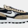 Nike Waffle One Mens Running Shoes (Black/Brown) -Nike 342260c591660d138ecfb14e41176ed7