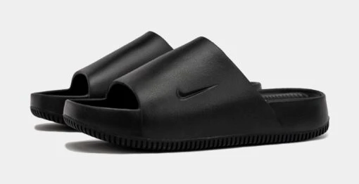 Nike Calm Slide Mens Sandals (Black) -Nike 3442b24106fcc2c728b31601c6bd8132