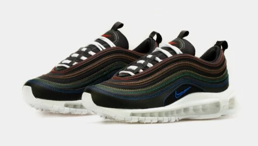 Nike Air Max 97 Multi Stitch Womens Running Shoe (Black/Multi) -Nike 3459f6db5ec82ba26d686cf83e281a9d 3e8321e4 b9b9 4d45 8c0e d3f372db2d72