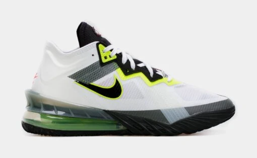 Nike Lebron 18 Low Greedy Mens Basketball Shoe (White) -Nike 3465e2d611ce0d25f03a0acdbf83558d