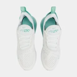 Nike Air Max 270 Grade School Lifestyle Shoes (Summit White/Jade Ice) -Nike 3829ad3d7ae72bd7de8abab22d94a0f6