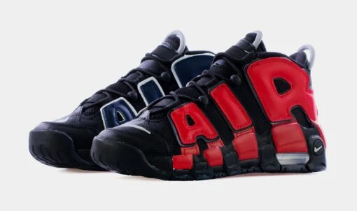 Nike Air More Uptempo Grade School Basketball Shoes (Black) Free Shipping -Nike 3ae76ef9bdcddf7b5ee8ce78d0f8139b