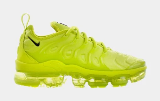 Nike Air VaporMax Plus Tennis Ball Womens Lifestyle Shoes (Neon Yellow) -Nike 3cbfb09cdc3190d9e337e9eaf8bf10c2