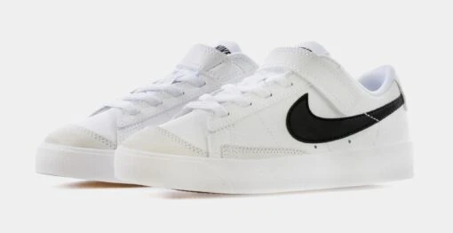 Nike Blazer Low '77 Preschool Lifestyle Shoes (White) -Nike 3db3598c0ddc410b598da59c0ea26c24