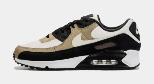 Nike Air Max 90 Mens Lifestyle Shoes (Brown/Black) -Nike 3dcbd3db5ebc1cc484cd83e54a763183